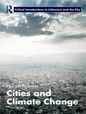 cover image of Cities and Climate Change